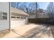 Two-car garage with concrete driveway at 969 Rittenhouse Way, Atlanta, GA 30316