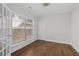 Spacious home office with hardwood floors and large window at 969 Rittenhouse Way, Atlanta, GA 30316