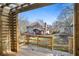 Backyard view of custom-built treehouse and main house at 1362 Meadow Creek Nw Way, Acworth, GA 30102