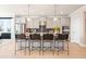 Stylish kitchen with a large center island, modern appliances, and an open layout to the rest of the home at 1603 Caldwell Bend Ln, Dacula, GA 30019