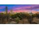 City skyline view at sunset from a rooftop deck at 337 Pine Ne St # A, Atlanta, GA 30308