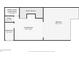 A third-floor layout displaying a bathroom, large living room, and balcony at 337 Pine Ne St # A, Atlanta, GA 30308