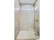 Contemporary shower with a frameless glass enclosure and neutral tile at 337 Pine Ne St # A, Atlanta, GA 30308