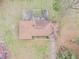 Overhead view of house showing roofline and yard at 3496 Wesley Chapel Rd, Decatur, GA 30034