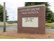 Brick sign welcoming students and congratulating the class of 2024 at Locust Grove High School at 512 Altamaha Ct, Locust Grove, GA 30248