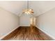 Living room with hardwood floors and high ceiling at 1708 Queen Victoria Ct, Locust Grove, GA 30248