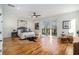 Spacious bedroom with hardwood floors and access to a deck at 862 Hobson Sw St, Atlanta, GA 30310