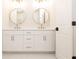 Double vanity bathroom with large mirrors at 550 Fisher Dr # 47, Alpharetta, GA 30009