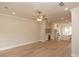 Open concept living room with kitchen view at 550 Fisher Dr # 47, Alpharetta, GA 30009