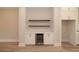 Built-in wet bar with wine cooler and shelving at 550 Fisher Dr # 47, Alpharetta, GA 30009