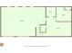 Basement floor plan with a garage and extra rooms at 2500 Cottonwood Dr, Marietta, GA 30066