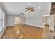 Spacious living room with hardwood floors and open floor plan at 2500 Cottonwood Dr, Marietta, GA 30066