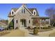 Stone clubhouse with a charming wrap-around porch at 340 Glens Way, Woodstock, GA 30188