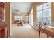 Open living room with neutral color palette and hardwood floors at 340 Glens Way, Woodstock, GA 30188