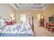 Spacious main bedroom with a large bed and plenty of light at 340 Glens Way, Woodstock, GA 30188