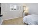 Charming bedroom with a white bed and a desk area at 631 Granville Ct, Atlanta, GA 30328