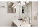 Bathroom with vanity, mirror, and shower/tub combo at 6900 Roswell Rd # 3B, Atlanta, GA 30328