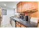 Well-equipped kitchen featuring modern appliances and ample cabinetry at 6900 Roswell Rd # 3B, Atlanta, GA 30328