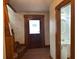 Entryway with hardwood floors and half bathroom at 850 Airline Rd. Rd, Mcdonough, GA 30252