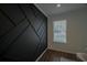 Geometric dark-colored accent wall in a home office at 12558 Lakeside Pkwy, Fayetteville, GA 30215