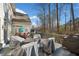 Spacious deck with wooded views and grill at 2585 Club Springs Dr, Roswell, GA 30076