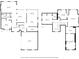 Two-story house floor plan, including kitchen and garage at 2585 Club Springs Drive, Roswell, GA 30076