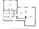 Main floor plan showing Gathering room, bedroom and bath at 2585 Club Springs Dr, Roswell, GA 30076