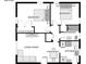 Detailed floor plan showing bedrooms, bathroom, kitchen, dining room, and living room at 708 Argonne Ne Ave # 5, Atlanta, GA 30308