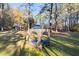 Relaxing backyard with a wicker daybed at 200 Mcguirts Bridge Rd, Covington, GA 30014