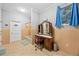 Bathroom with vintage vanity, tub, and tile at 200 Mcguirts Bridge Rd, Covington, GA 30014