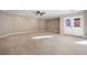 Finished basement area with double doors leading outside at 3327 High Noontide Way, Acworth, GA 30101