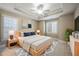 Spacious main bedroom with a large bed and plenty of natural light at 3327 High Noontide Way, Acworth, GA 30101