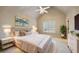 Bright bedroom with a cozy atmosphere and plenty of light at 3327 High Noontide Way, Acworth, GA 30101