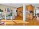 Kitchen with breakfast area and access to the Gathering room at 1586 Highway 11 N, Social Circle, GA 30025