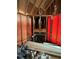 Unfinished fireplace with exposed framing and pipes at 2615 Virginia Cv, Riverdale, GA 30296