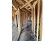 Interior framing of new house under construction at 2615 Virginia Cv, Riverdale, GA 30296