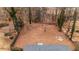 Elevated view of house and spacious backyard at 2725 Shoreland Sw Dr, Atlanta, GA 30331