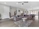 Spacious living room with hardwood floors, sectional sofa, and modern decor at 687 Banton Nw Dr, Atlanta, GA 30318