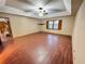 Large bedroom featuring wood-look tile floors and a ceiling fan at 342 Mccurry Rd, Stockbridge, GA 30281