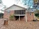 Brick house with a screened porch and deck at 342 Mccurry Rd, Stockbridge, GA 30281