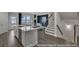 Spacious open concept kitchen and living space has an eat-in area and a staircase at 3812 Thatcher Sw Dr, Marietta, GA 30008