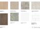 Selection of new home construction materials with wood flooring and granite countertops at 3812 Thatcher Sw Dr, Marietta, GA 30008