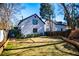 Spacious backyard with grassy area and wood borders at 4196 Roswell Rd Ne, Atlanta, GA 30342