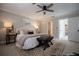 Serene bedroom with king-size bed and access to the ensuite bathroom at 4196 Roswell Rd Ne, Atlanta, GA 30342