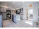 Spacious kitchen with island, wine cooler and stainless steel appliances at 4196 Roswell Rd Ne, Atlanta, GA 30342