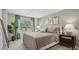 Spacious bedroom with large window, neutral decor, and ample natural light at 2102 Moss Hill Rd, Stone Mountain, GA 30088