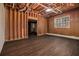 Unfinished basement area with exposed framing and flooring at 272 Mckenzie Dr, Stockbridge, GA 30281