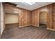 Unfinished basement showing multiple rooms and new flooring at 272 Mckenzie Dr, Stockbridge, GA 30281