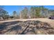 Large front yard with grass and mature trees at 5024 Klondike Rd, Lithonia, GA 30038