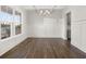 Formal dining room featuring hardwood floors, recessed lighting, and a chandelier at 42 Parkview Dr, Dallas, GA 30157